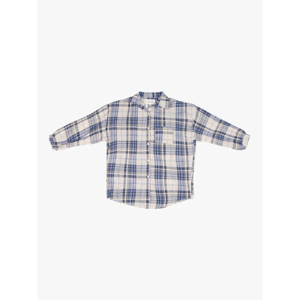 BEACH CHECK SHIRT_BLUE