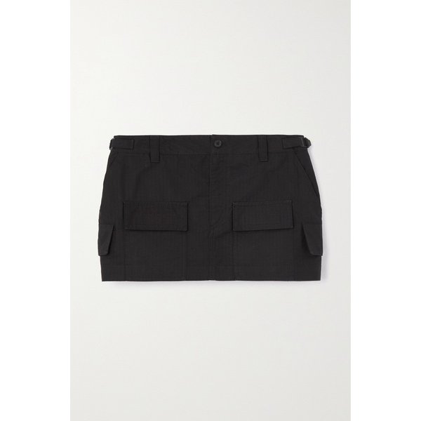 워드로브 NYC 코튼 립스톱 미니 스커트 1647597290848366