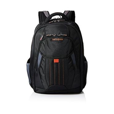  미국 샘소나이트 여성 백팩 Samsonite Tectonic 2 Large Backpack 블랙/Orange 18 x 13.3 x 8.6