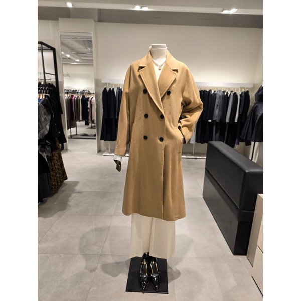 [파주점] 울 캐시미어 더블 브레스티드 롱 코트 JRBA0CT913