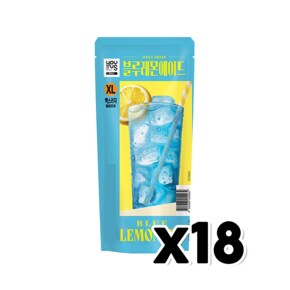 유어스 블루레몬에이드 XL 아이스파우치음료 500ml x 18개