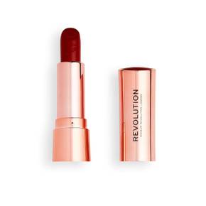 Makeup Revolution 메이크업 레볼루션 사틴 키스 립스틱 Ruby