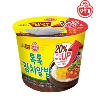  오뚜기 컵밥 톡톡김치알밥 222g x 12 무