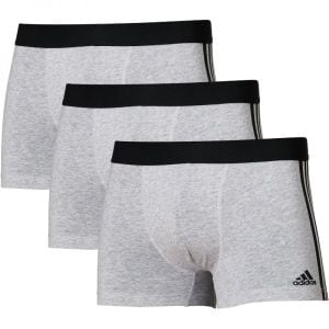 이스퀘어 5557204 Adidas Active Flex Cotton 3 Stripe Boxer Mens