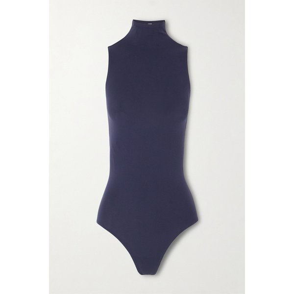 네이비 스트레치 저지 발레리나 탱크 바디수트 46376663163052842