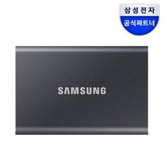 삼성 공식인증 포터블 외장 SSD T7 4TB 타이탄그레이 MU-PC4T0T/WW