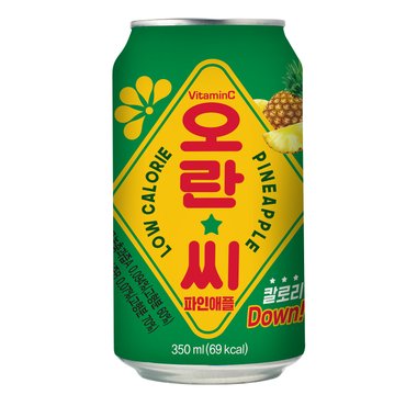  동아오츠카 오란씨 파인 350ml 캔 24입