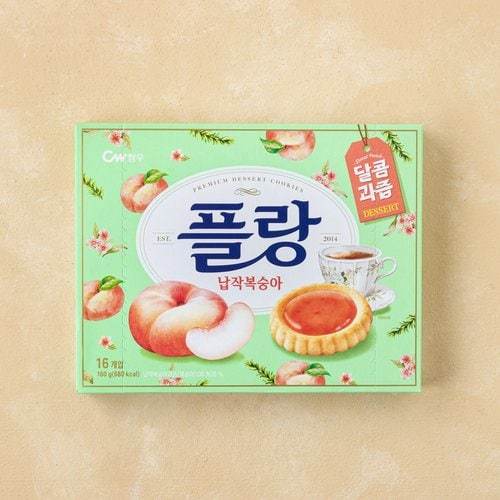 청우 플랑 복숭아 160g◆