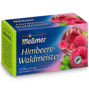 독일 메쓰머 라즈베리 과일차 MESSMER Himbeere Waldmeister 20티백 4개