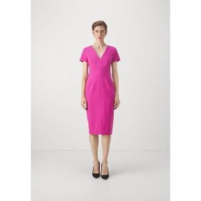 4432145 HUGO KALAMARA - Shift dress dark pink 73799800