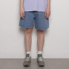 MW736 basic shorts iean blue