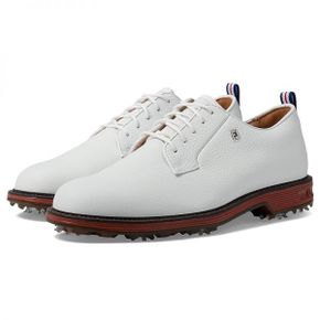 [해외] 962108 남성 골프화 풋조이 Premiere Series - Field Golf Shoes - White/Brick