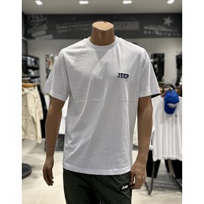 24S/S 지프 등판 산프린트 반팔티셔츠 JP2TSU395