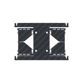[K]삼성전자 풀모션 슬림핏 벽걸이 브라켓 WMN-B30FB/KR