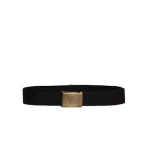 캔버스 브라스 벨트 4CM 블랙 77297550 CANVAS BRASS BELT BLACK