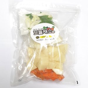 모들채소 닭도리탕용 채소 600g 1SET(감자,당근,양파,대파)