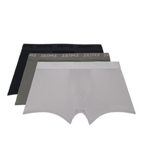 스킴스 모달 로고 박서 브리프 세트 BO-BBR-5628M GUNMETAL MULTI
