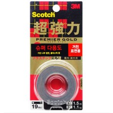 3M 초강력 폼 양면테이프 KPR-19 (거친 표면용, 19mm*1.5M)