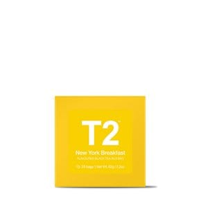 T2 뉴욕 블랙퍼스트 티백 박스 25개입 / New York Breakfast Bio Tbag 25pk Box