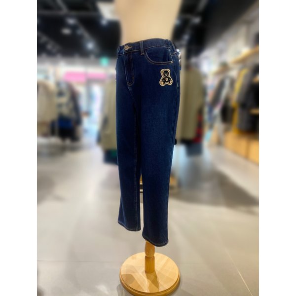 [여주점] 곰돌이 배기 데님팬츠 (BADP93461)