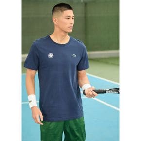 4646235 Lacoste ROLAND GARROS - Sports T-shirt navy blue