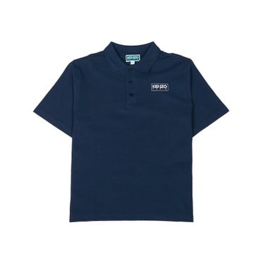겐조 키즈 카라 반팔티셔츠 K60302 84A