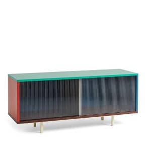 헤이 HAY Colour Cabinet Floor-Glass Door Medium Multi 컬러 캐비닛 플로어