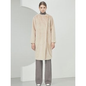 Haylee Coat _ Pink Beige