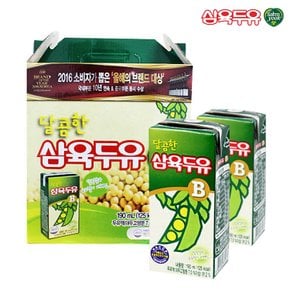 삼육두유 달콤한B 두유 190ml 16팩