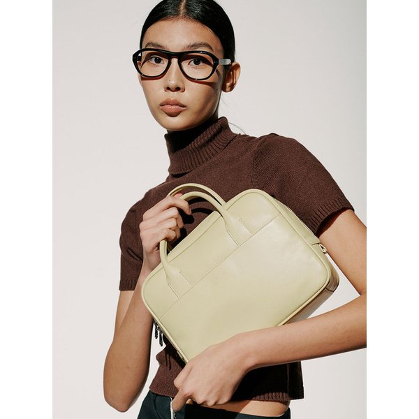 [리퍼브] LAYERED TOTE BAG , YELLOW