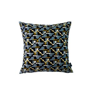 CUSHION SET - F (VELOURS MEME, CREMA DARK GREY, CREMA YELLOW)