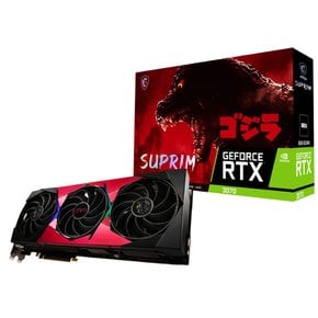 MSI 지포스 GeForce RTX 3070 SUPRIM SE 8G LHR x GODZILLA 그래픽 보드 VD7771