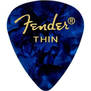 Fender 펜더 픽 BLUE MOTO (12PK) THIN