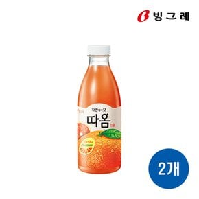 따옴 자몽 730ml X 2입 (아이스박스포장)
