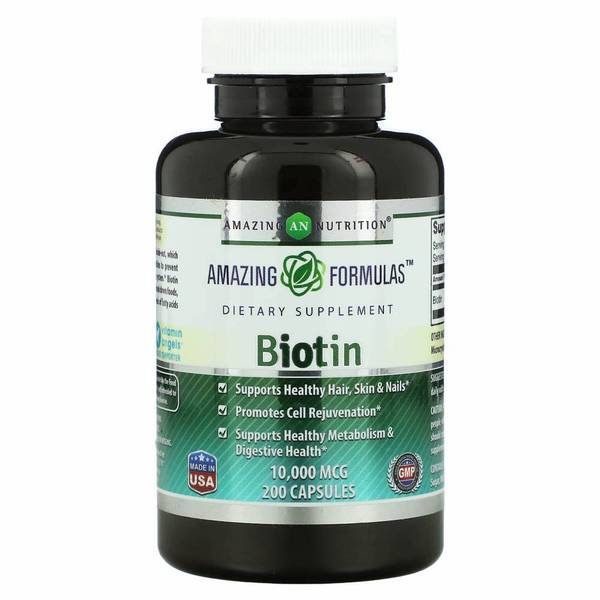 어메이징뉴트리션 비오틴 10000mcg 200 캡슐