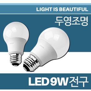 모든 LED전구/9W LED전구/두영조명/26베이스/각종LED 주광색 하얀빛