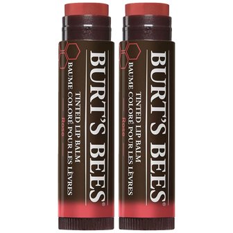  Burts Bees 버츠비 틴티드 립밤 로즈 2개