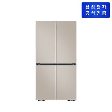 삼성 비스포크 AI 냉장고 4도어 [RM70F90R2GD][905L / 에센셜 베이지]