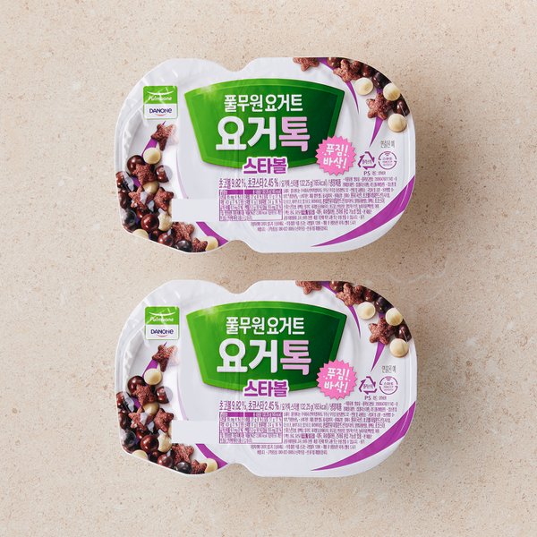다논 요거톡 스타볼(132g*2입)