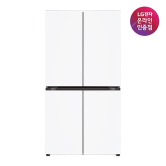 LG [공식인증점] LG 디오스 냉장고 오브제컬렉션 T875MHH012 (870L)