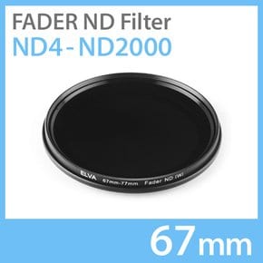 엘바 ELVA 가변필터 Fader ND [W] ND4-ND2000 67mm ND필터/ND가변/렌즈필터/엘바필터/ND4/ND2000