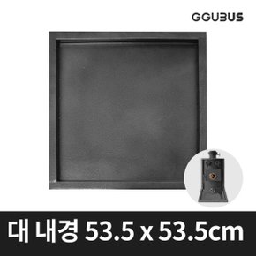 국산 고급철판 난로받침대 대 600x605mm 화목 연탄 펠릿 난로부속품