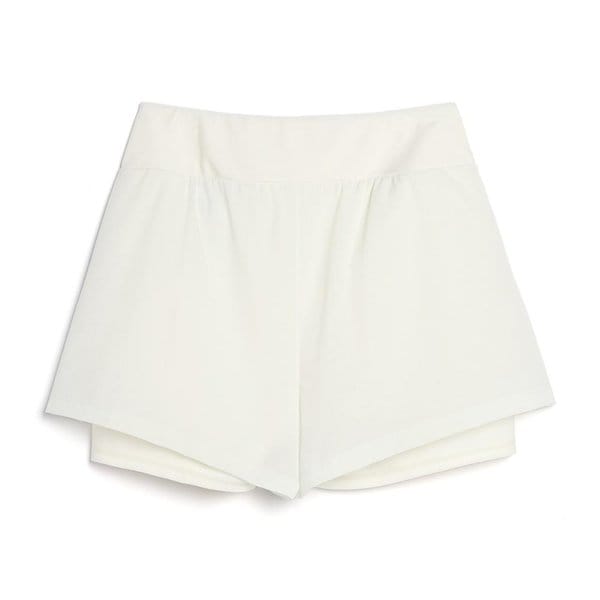 [여주점] N252WBS410 여성 4부 워터 레깅스 보드숏 IVORY