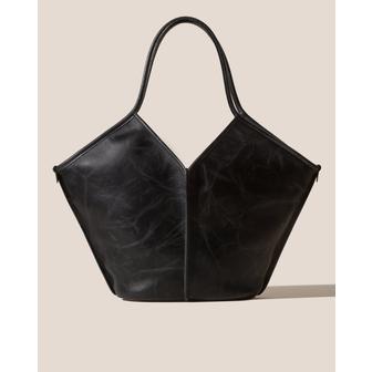 헤레우 CALELLA 빈티지 가죽 토트백 8869389304140 BLACK MARBLE