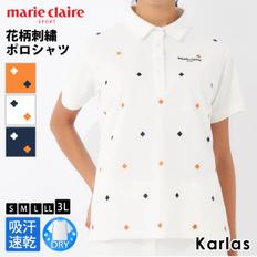 3135302 marie claire GOLF 마리크레일 폴로 셔츠 여성 반소매 봄 여름 골프 CA3233826