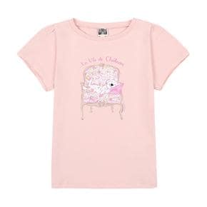 핑크 푸들 티셔츠(BUM21TR32N)