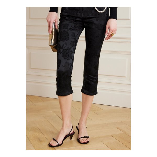 디우 보우 장식 페이턴트 가죽 슬링백 샌들 블랙 1647597352723037