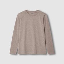 JAJU 여 코튼 스트레치 긴팔 티셔츠 J115401001014