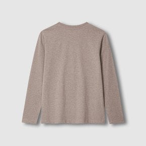 여 코튼 스트레치 긴팔 티셔츠 J115401001014