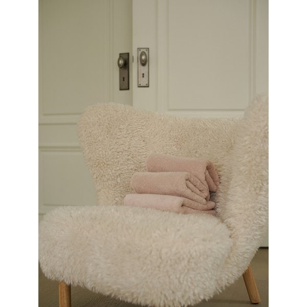 [국내생산] 1P 시그니처 호텔 콤팩트 타올_블러쉬 핑크 240g